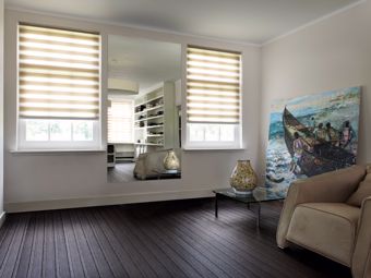Hravý, minimalistický alebo romantický: štýl izby pomôžu určiť interiérové rolety