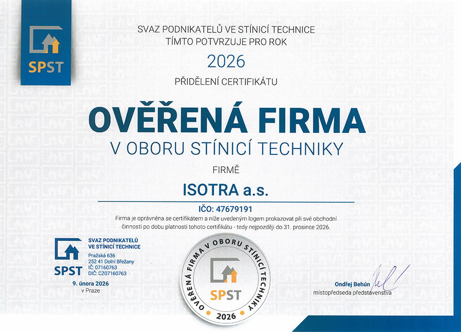 Certifikát
